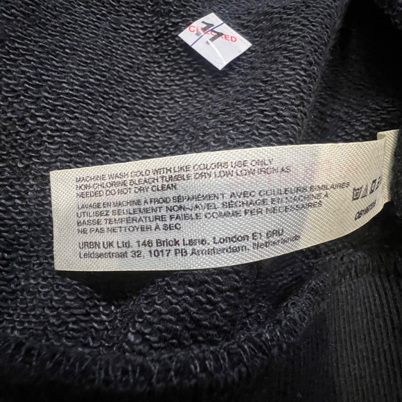 FP Movement By Free People High Jump Full-Zip Sweatshirt, Sz Large, Black/Gray - Picture 11 of 16